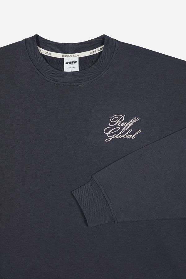 Толстовка Oversized темно-серая - фото 6