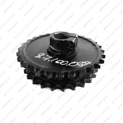 Блок 3518060-18390 звездочек (z=25/28, t=25,4) вала реверса наклонной камеры до 2006 г. (Вектор, Дон