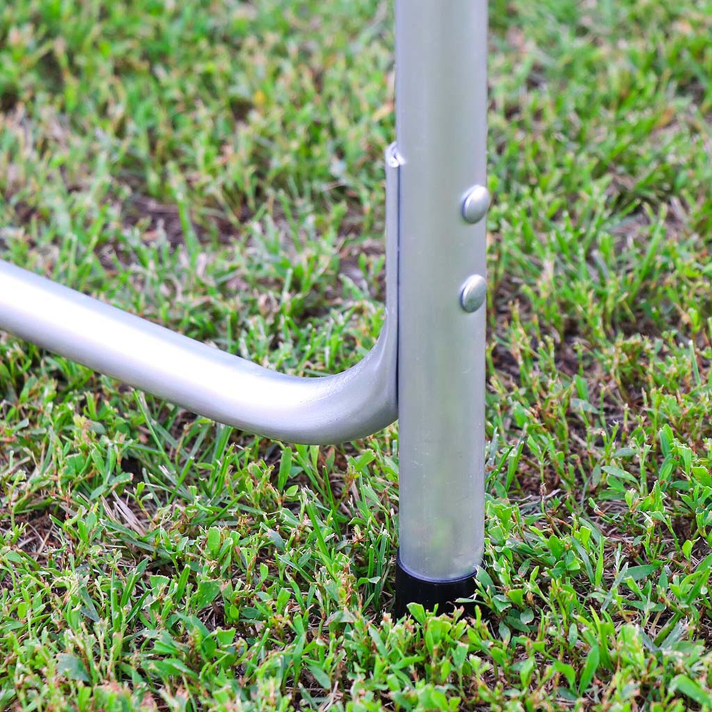 Стол складной металл, прямоугольный, 120х60х68.5 см, столешница МДФ, сер,