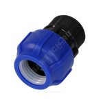 Муфта компрессионная ПЭ Дн 20х3/4" НР Ру16 VALFEX 121001122120