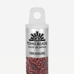 Японский бисер TOHO Treasure (№25C), с внутренним серебрением, прозрачный