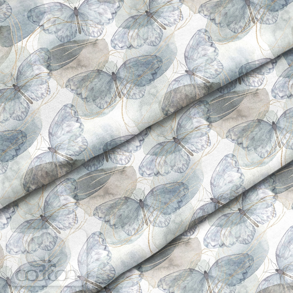 Отрез хлопка "Ночные мотыльки"