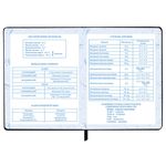 Дневник для музыкальной школы 170х215 мм, 48 л., обложка кожзам твердая, фольга, BRAUBERG, справочный материал, МУЗЫКАНТЫ, 107366