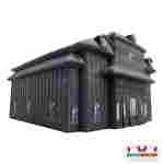 Надувной дом ужасов «Тьма», 15×15×9,8 м