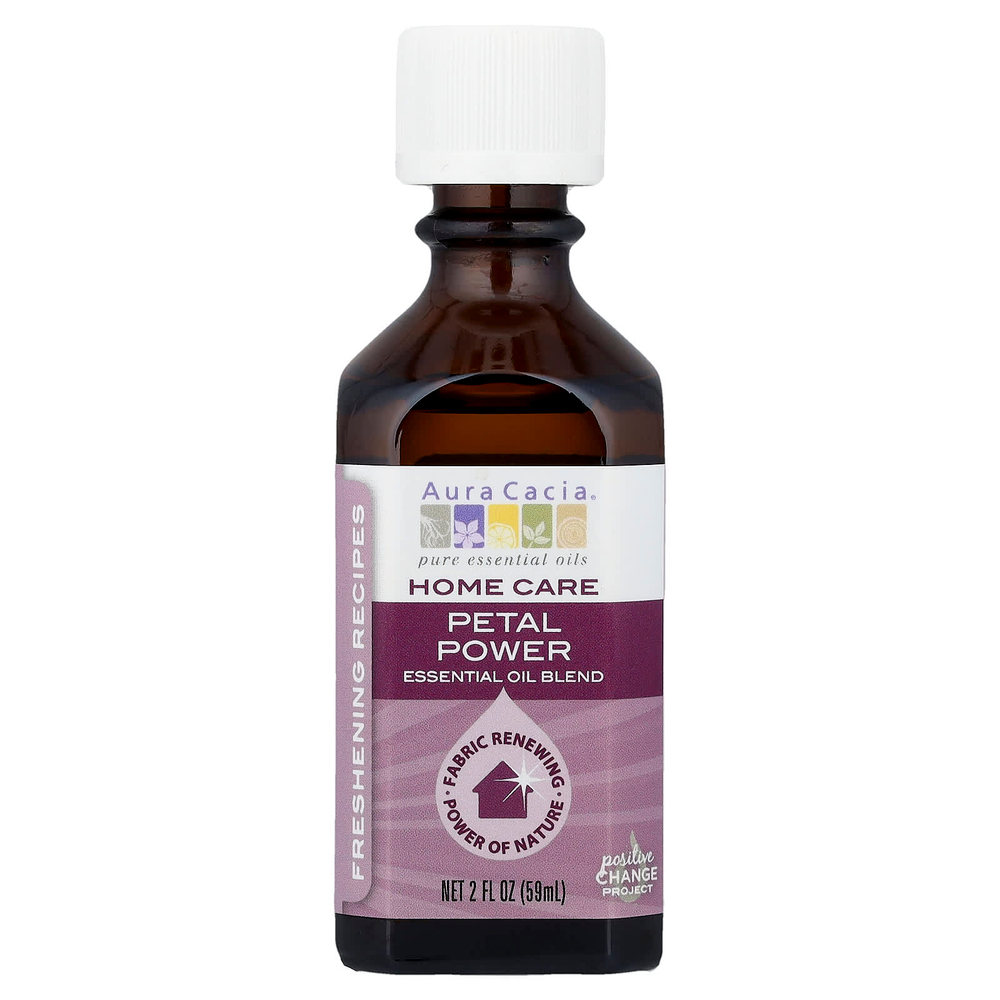 Aura Cacia, Home Care, смесь эфирных масел, Petal Power, 59 мл (2 жидк. унц.)
