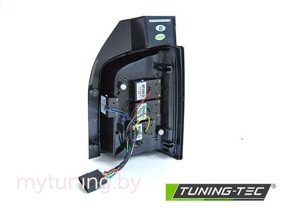 Фонари задние LED BAR BLACK SMOKE SEQ для VW T6 15-19 OEM BULB