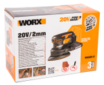 Аккумуляторная дельто-шлифовальная машина WORX WX822.9 20В