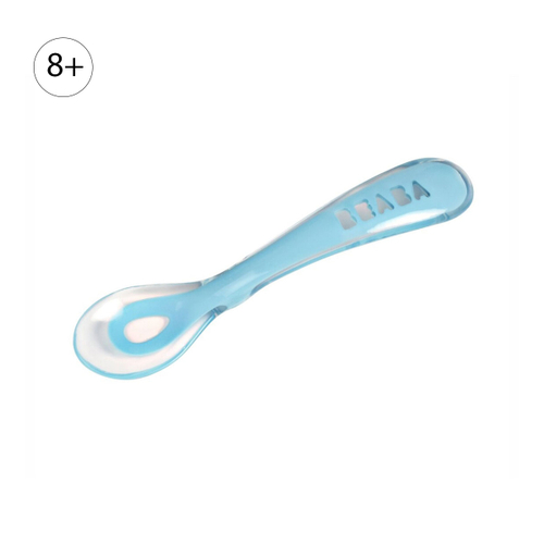 Детская силиконовая ложка для первого прикорма BEABA