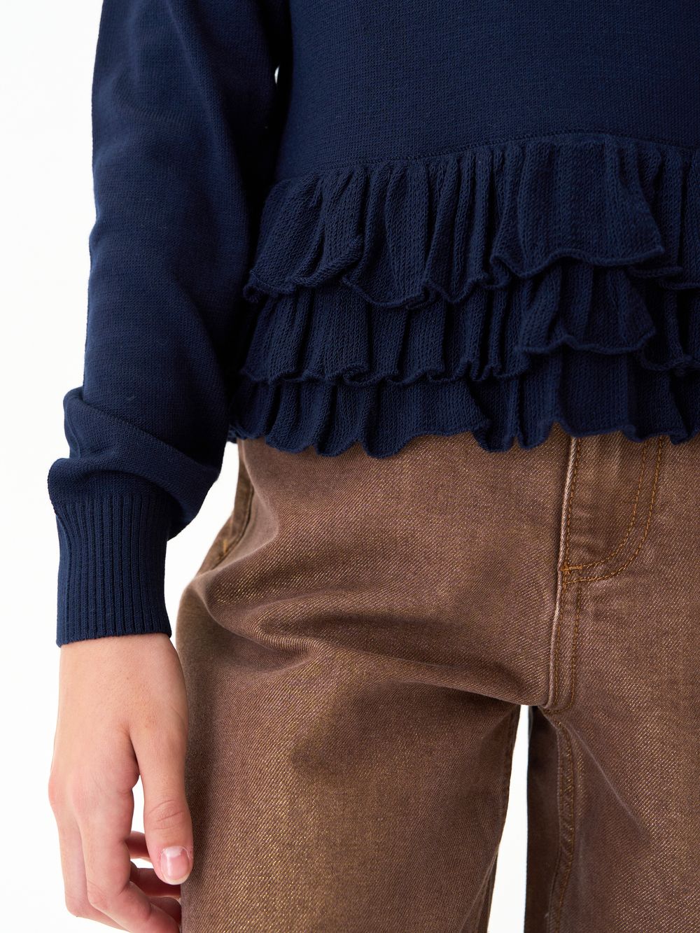 Джемпер для девочки AT1259 синий