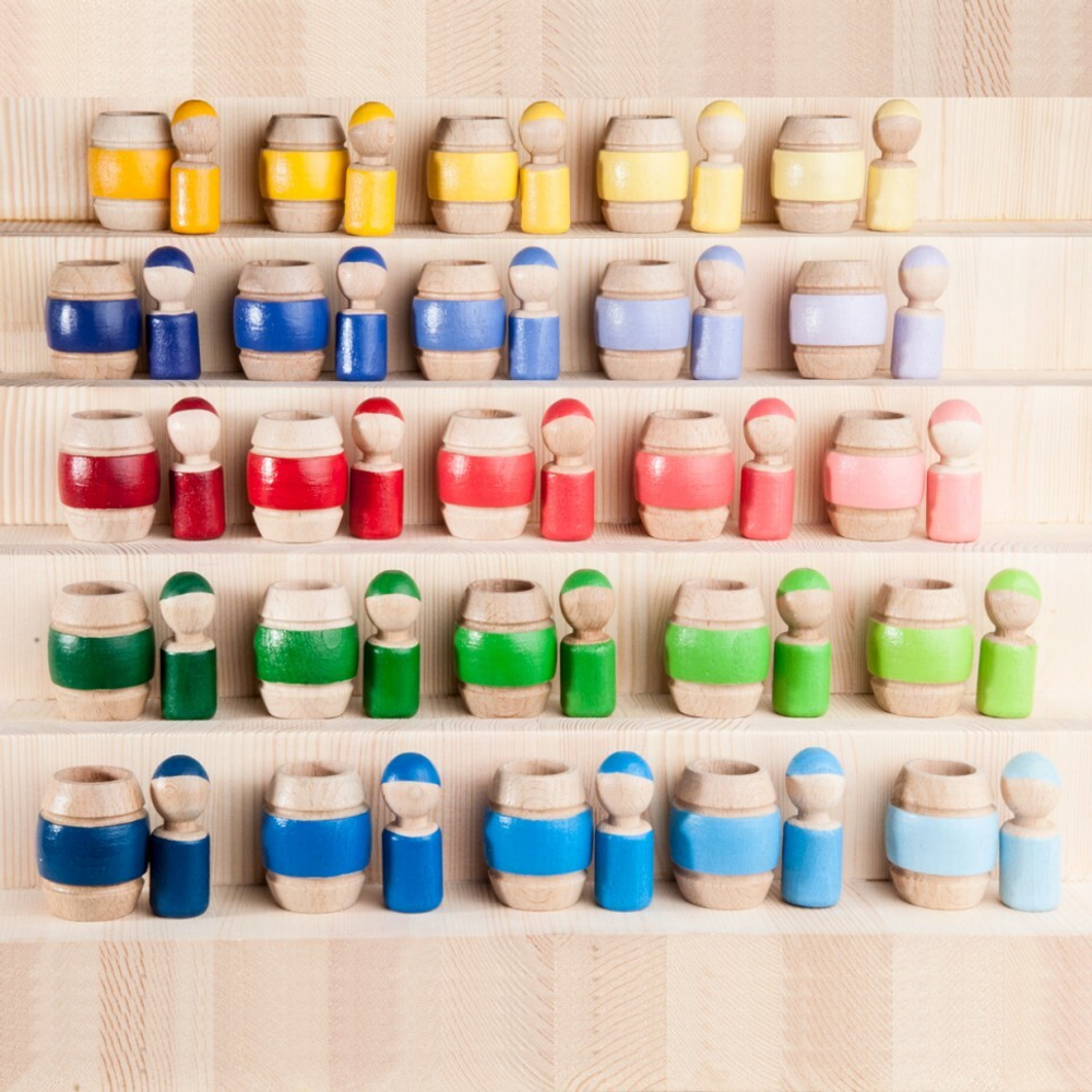 Развивающая игра Гномики в бочонках, Леснушки