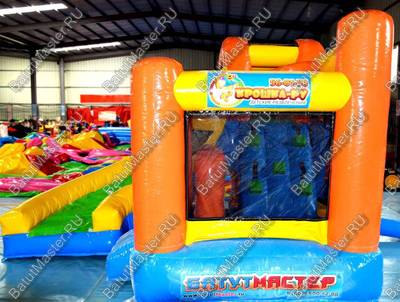 Детский надувной батут "Границы радости"