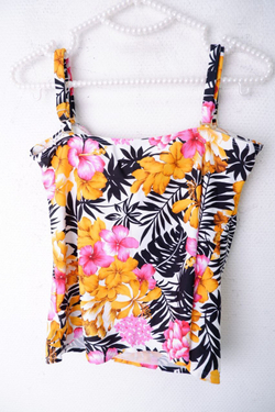 Топ с ярким принтом 44-46 размер