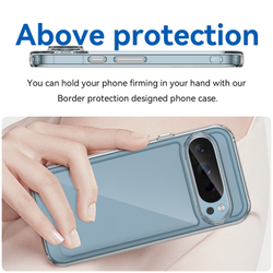 Усиленный чехол с мягкими рамками для Google Pixel 9 Pro, увеличенные защитные свойства