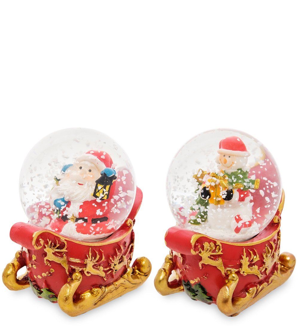 XM-604 Шар со снегом «С Новым Годом!»