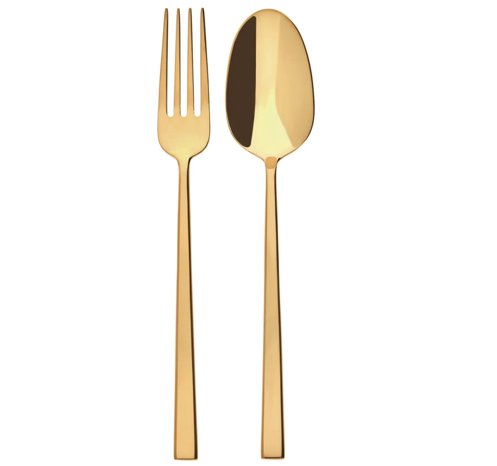 Sambonet Салатный набор Rock PVD Gold 52762G90