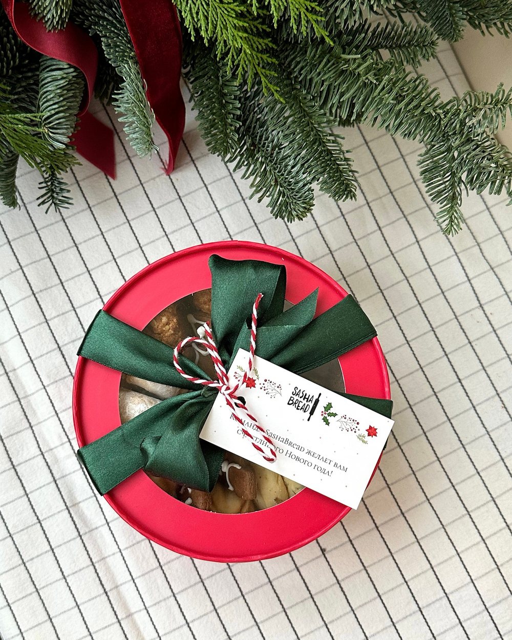 Подарочный набор печенья