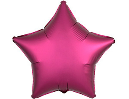 А Б/РИС ЗВЕЗДА 19" Сатин Гранатовый