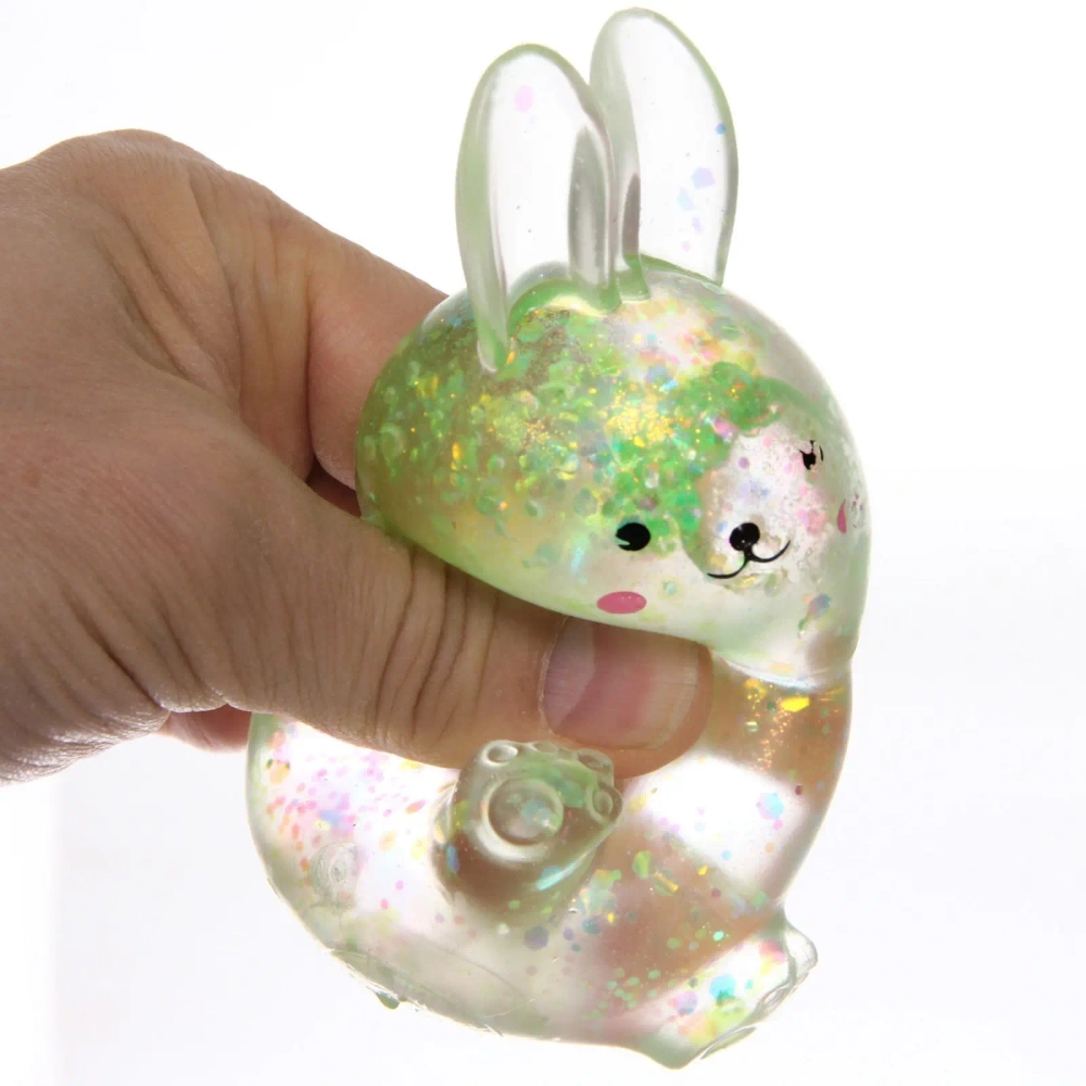 Игрушка «Зайчонок» мялка, 10,5 см, микс