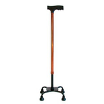 Трость четырехопорная CA842 с малым основанием