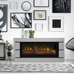 Каминокомплект Real Flame Seattle 42 GR с очагом Beverly 1000 (без обогрева)