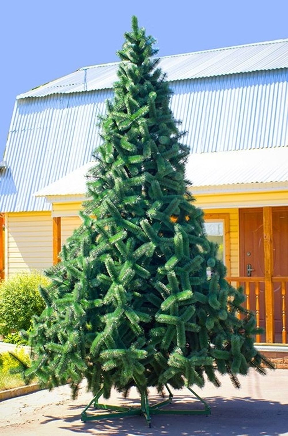 Уличная елка ствольная "Альпийская сосна" (леска) 4 м