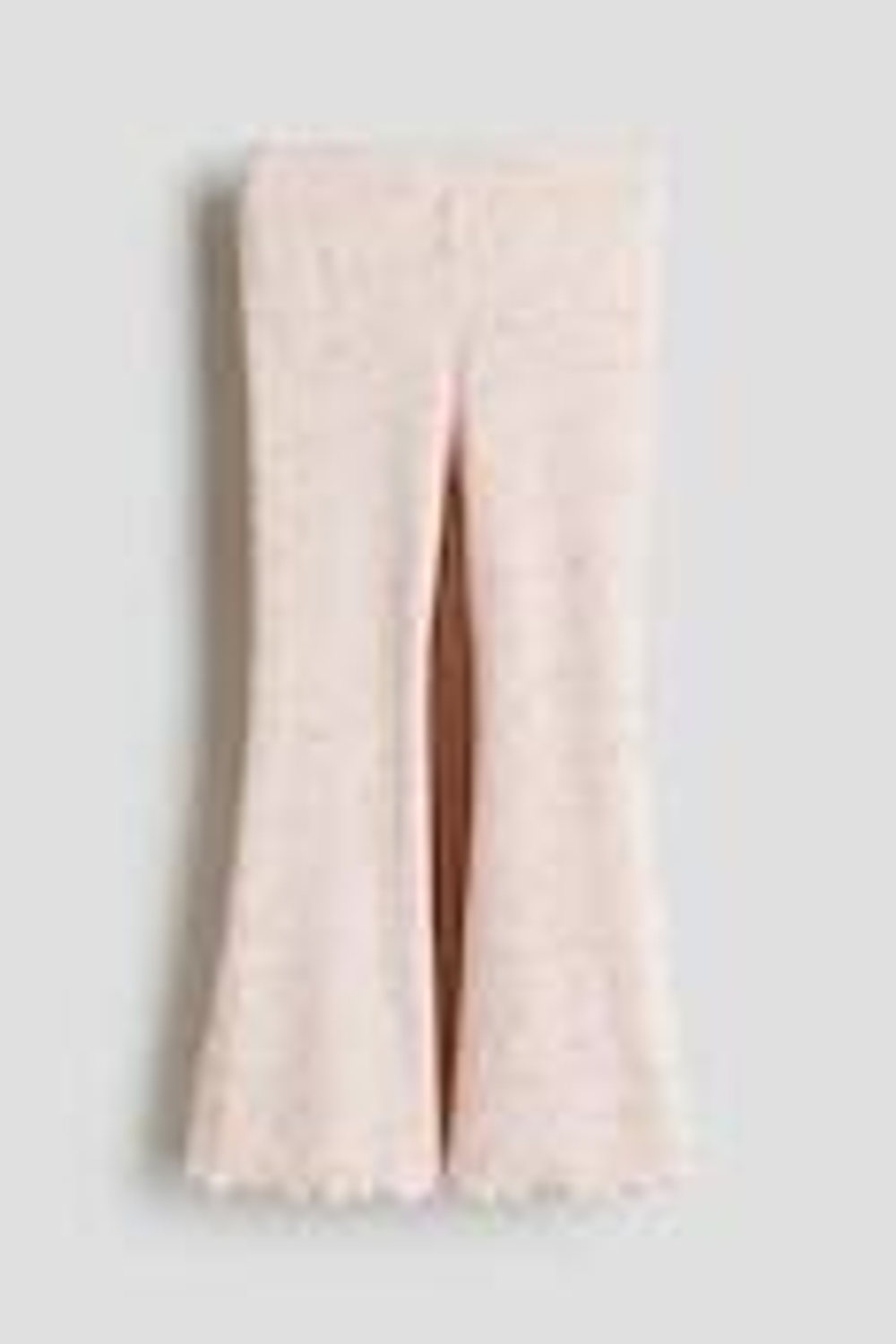 H&M Хлопковые легинсы-клеш, розовый