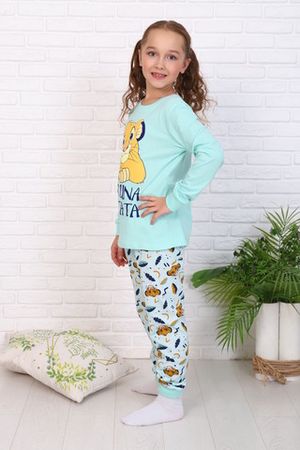 Детская пижама с брюками Львёнок длинный рукав
