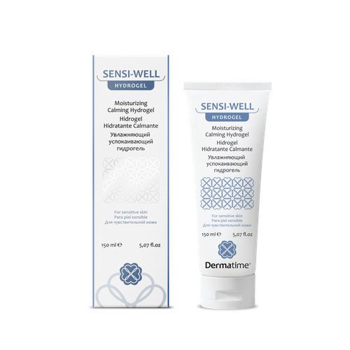 DERMATIME SENSI-WELL Moisturizing Calming Hydrogel - Увлажняющий успокаивающий гидрогель для чувствительной кожи. 150 мл.
