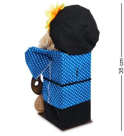 Народные промыслы DO-054 Домовой-копилка Кузя с подковой - Вариант A