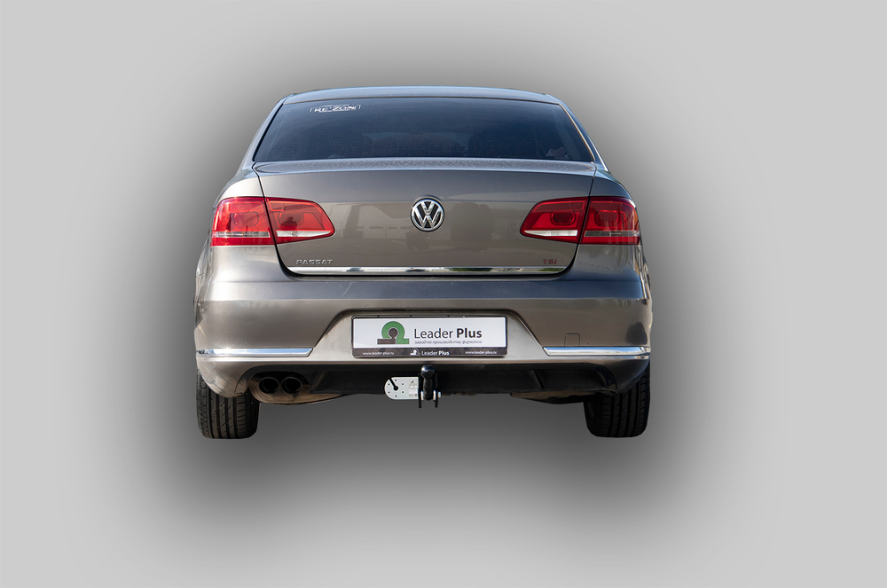 Фаркоп Лидер-Плюс для VOLKSWAGEN PASSAT B7 (седан) 2010-2014 с электрикой (Smart) и сертифкатом в комплекте арт.(V130-A)