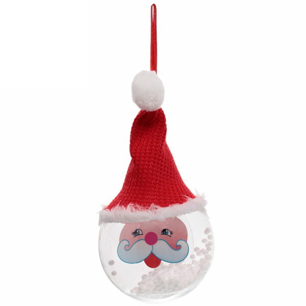 Ёлочное украшение «Дед Мороз» 8 см