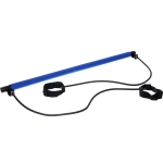 Гимнастическая палка с эспандерами «Пилатес», синий