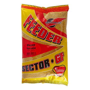 Прикормка GF Sector 1кг ФИДЕР ЧЕСНОК
