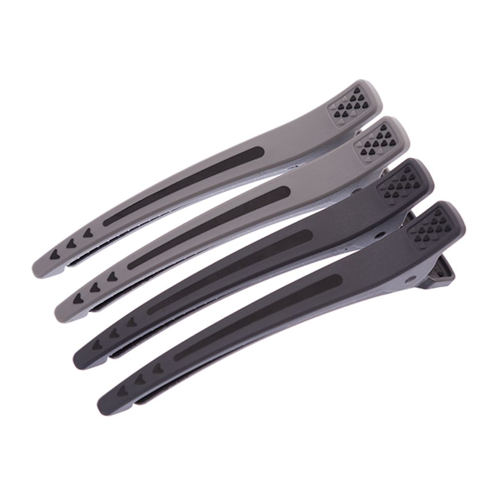 Зажим для волос Harizma ANTISLIP, 4 шт (h10900)