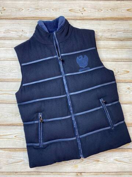 Безрукавка Angelo Galasso вставка из кожи крокодила