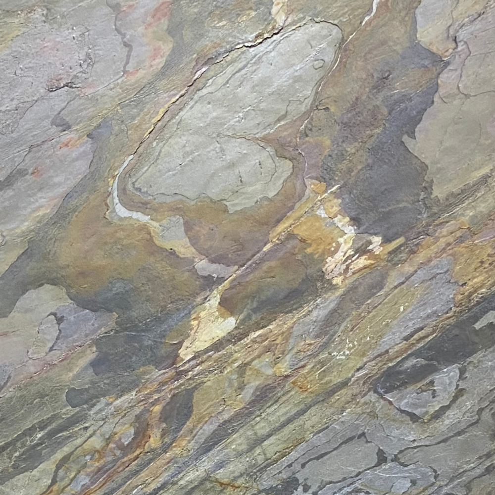 Каменный шпон Slate Light Translucent Burning Forest 1220х2440мм