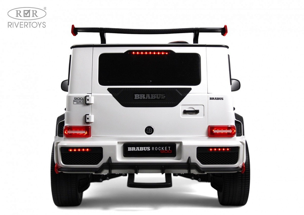 Детский электромобиль RiverToys Z888ZZ WHITE/белый