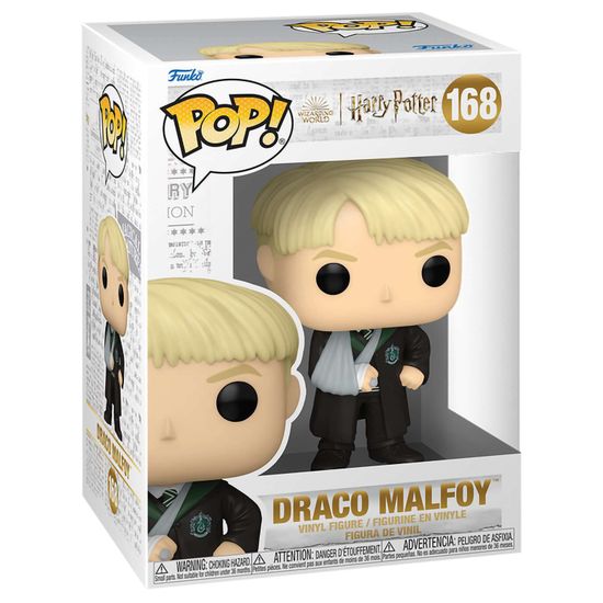 Фигурка Funko POP! Harry Potter POA Draco Malfoy w/Broken Arm (168) 76005 / Фигурка Фанко ПОП! по мотивам франшизы "Гарри Поттер", Драко Малфой