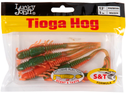 Виброхвосты съедоб. искусст. LJ Pro Series TIOGA HOG 4.5in (11.40)/T56 5шт.