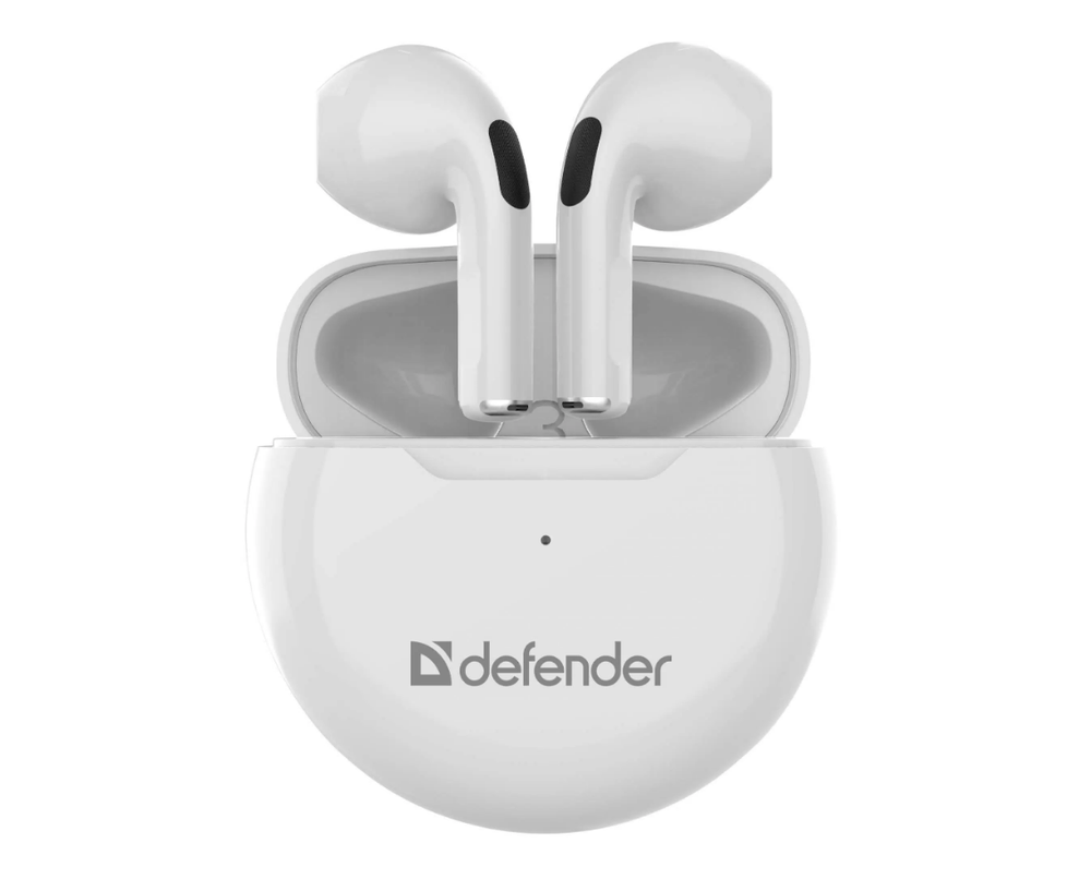 Беспроводные наушники DEFENDER Twins 930, белый