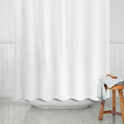 Штора для ванной 180*180см, полиэстер