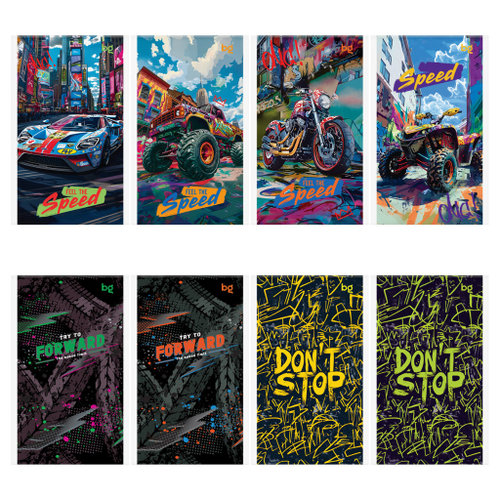 Блокнот А6 32 л. БИДЖИ Гонки Скорость (Б6ск32 09432)