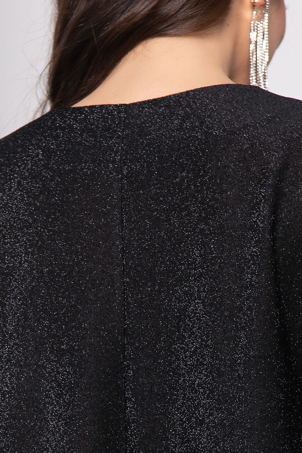 Платье "Натали" (мерцающий черный) П7717 LT Collection (Акция)