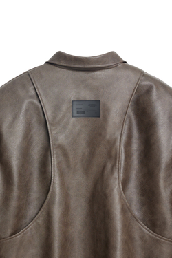 Кожаная куртка URBAN Brown