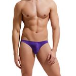 Мужские трусы слипы фиолетовые GAUVINE 2000