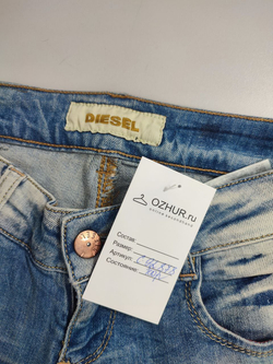 Джинсы Diesel с рваным эффектом 42 размер