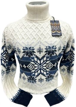 p-p 56-60. Pulltonic из шерсти и кашемира "Снежок". BATAL