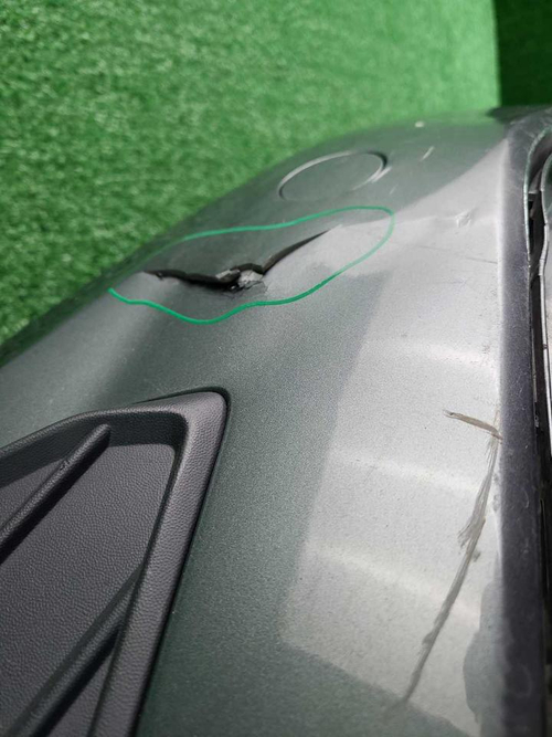 Бампер передний VW Polo 6 (2020-2022) (В сборе)