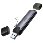 Hoco HB56 Victory USB/Type-C 3-в-1 кард ридер