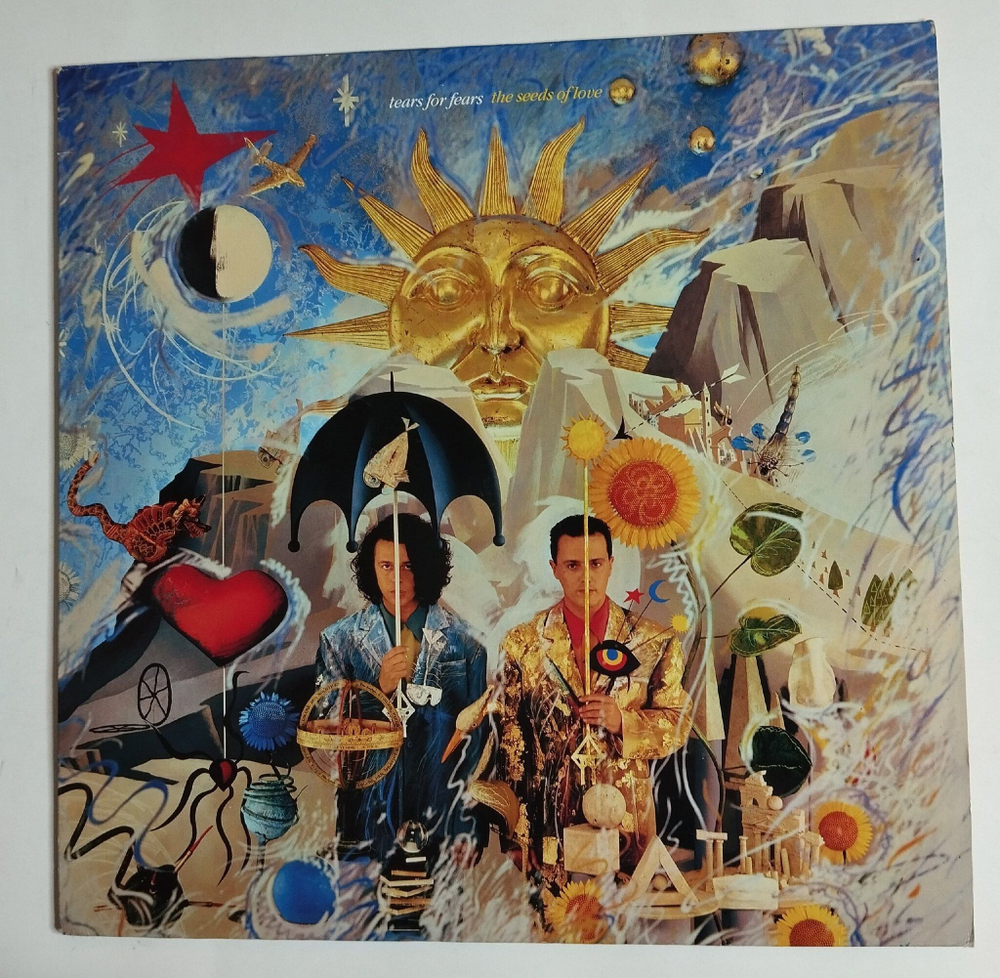 Винтажная виниловая пластинка LP Tears For Fears The Seeds Of Love (Holland 1989)